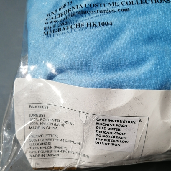 Alice in Wonderland Child Costume Child X-Large - Picture 3 of 6